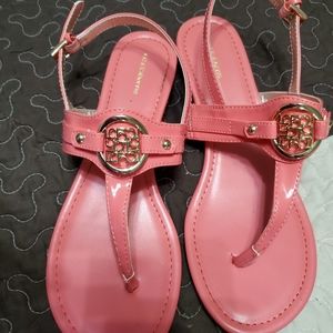 Liz Claiborne sandals Corral color